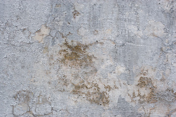 Image showing The old cracked wall