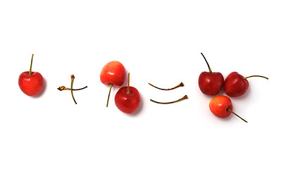 Image showing Mathematical sweet cherry