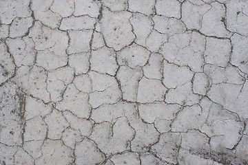 Image showing The cracked surface