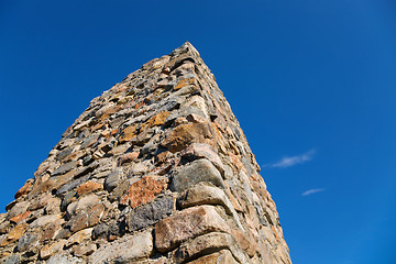 Image showing Stone column