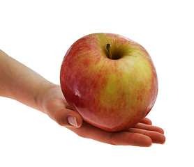 Image showing Big red apple