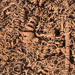 Image showing Rusty shavings