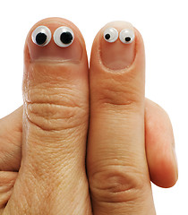 Image showing two fingers