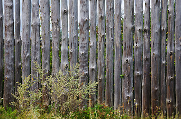 Image showing Wooden fence