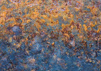 Image showing Grunge, rusty colored surface