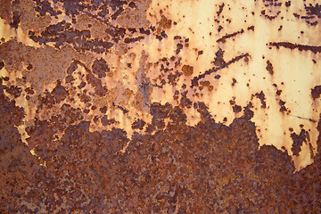 Image showing Metal old surface