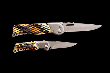 Image showing Two sharp knifes