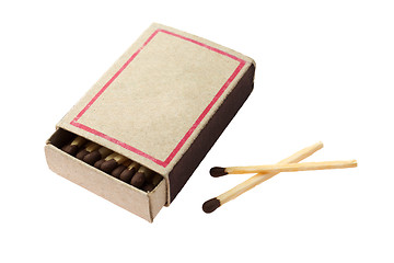 Image showing Boxes of matches