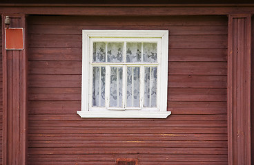 Image showing Window of rural house