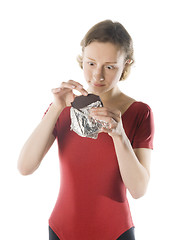 Image showing Chocolate addict