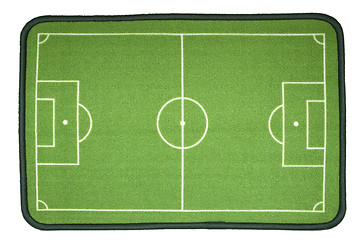 Image showing Soccer field