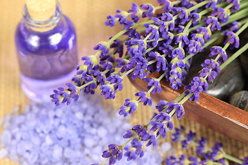 Image showing Lavender spa