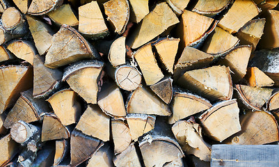 Image showing Woodpile