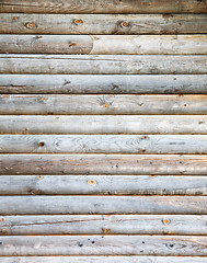 Image showing Wooden wall