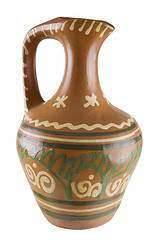 Image showing The big ceramic jug