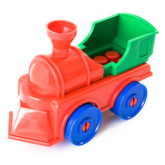 Image showing Toy steam-engine