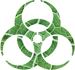 Image showing Foliage biohazard