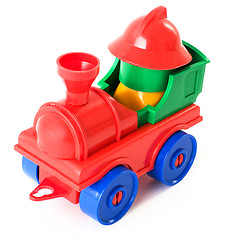 Image showing Toy steam-engine