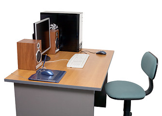 Image showing Office desktop