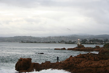 Image showing Knysna Heads Lighthouse