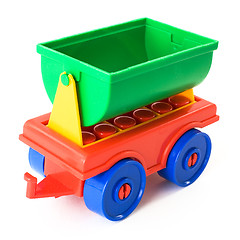 Image showing Toy trailer