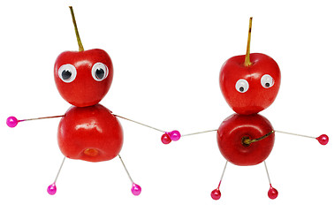 Image showing Funny sweet cherry