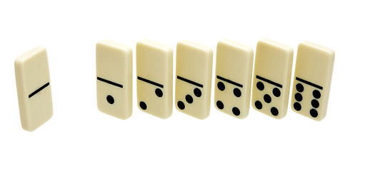 Image showing seven domino's dice