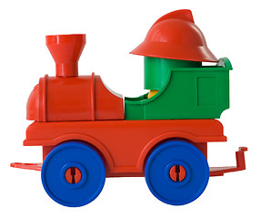 Image showing Toy steam-engine