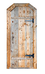 Image showing Wooden door