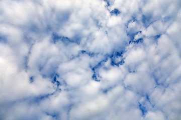 Image showing Cloudy blue sky