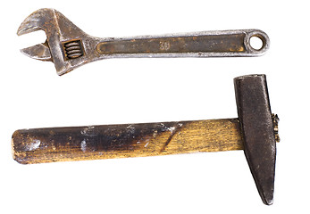 Image showing Old dirty tools