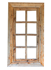 Image showing Wooden window