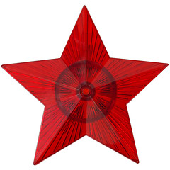 Image showing Red star