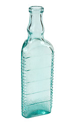 Image showing Old bottle on white