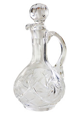 Image showing Table glass carafe