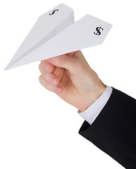 Image showing Paper airplane