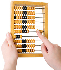 Image showing Antique abacus