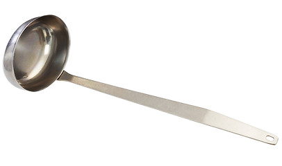 Image showing Metallic ladle 