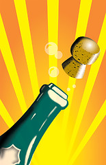 Image showing champagne