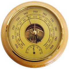 Image showing Antique barometer