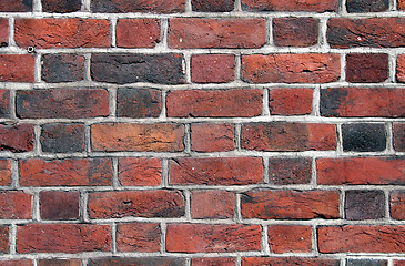 Image showing Brick wall close up