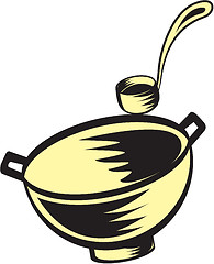 Image showing Soup bowl