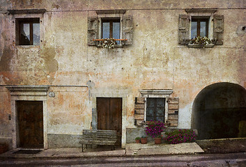 Image showing Village home Italy