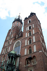 Image showing Mariacki church perspective