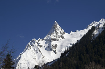 Image showing Mountain peak