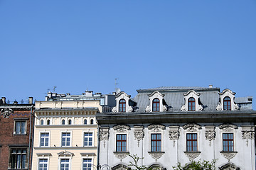 Image showing Krakow old town apartments