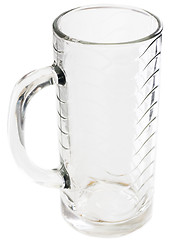 Image showing Glass beer mug