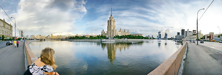 Image showing Moscow-city pano 4