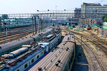 Image showing Railroad terminal