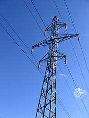 Image showing Electricity pylon